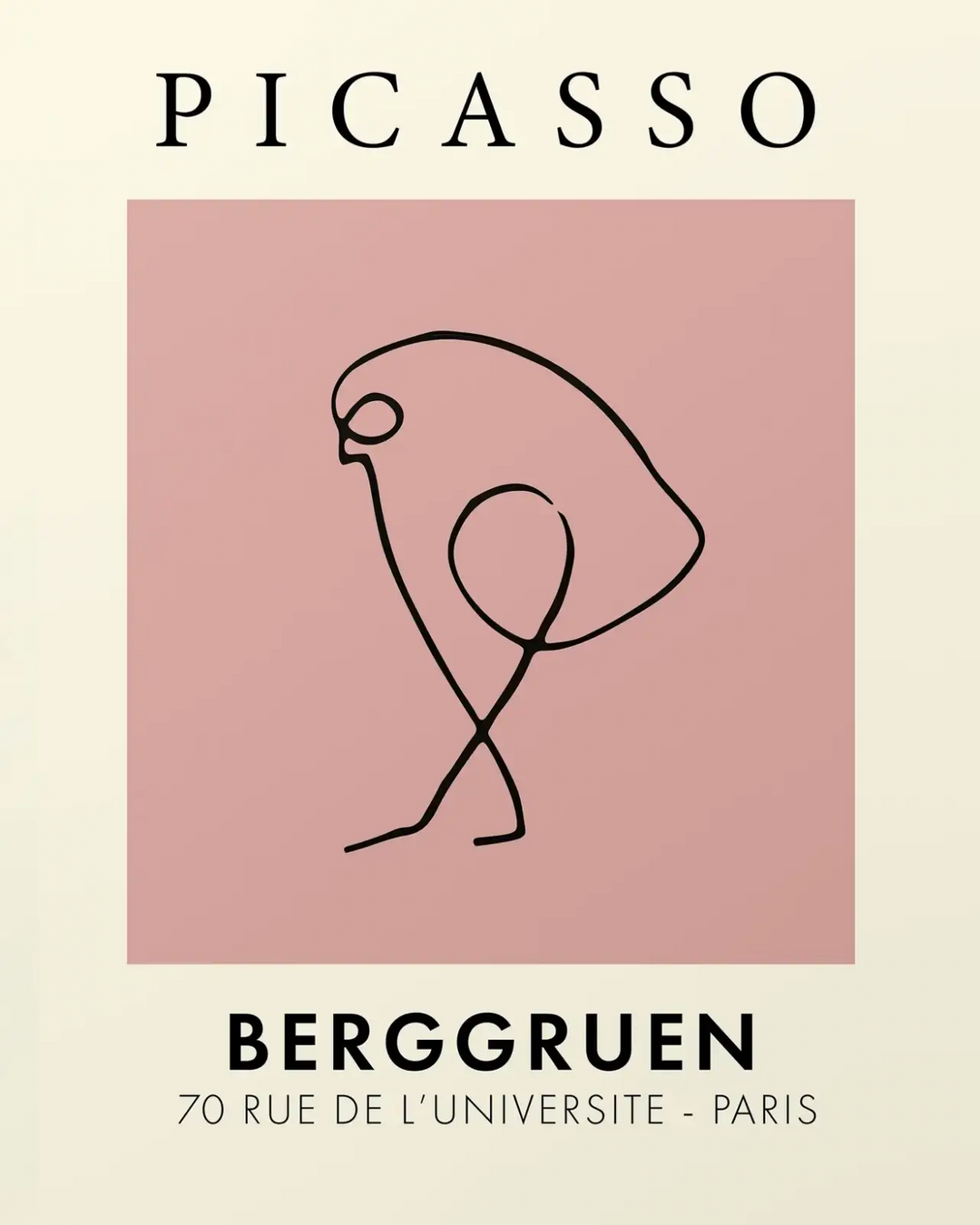 Bird - Pablo Picasso artwork print