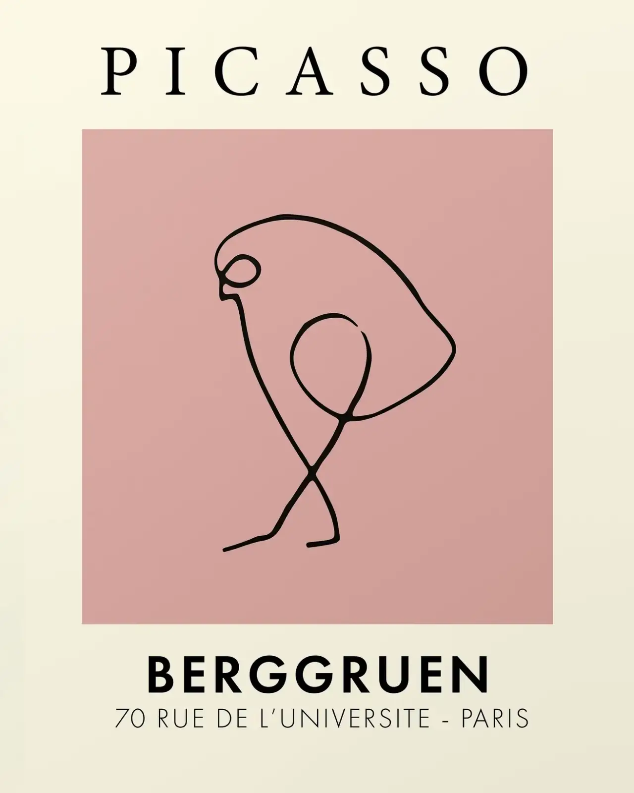 Bird - Pablo Picasso artwork print