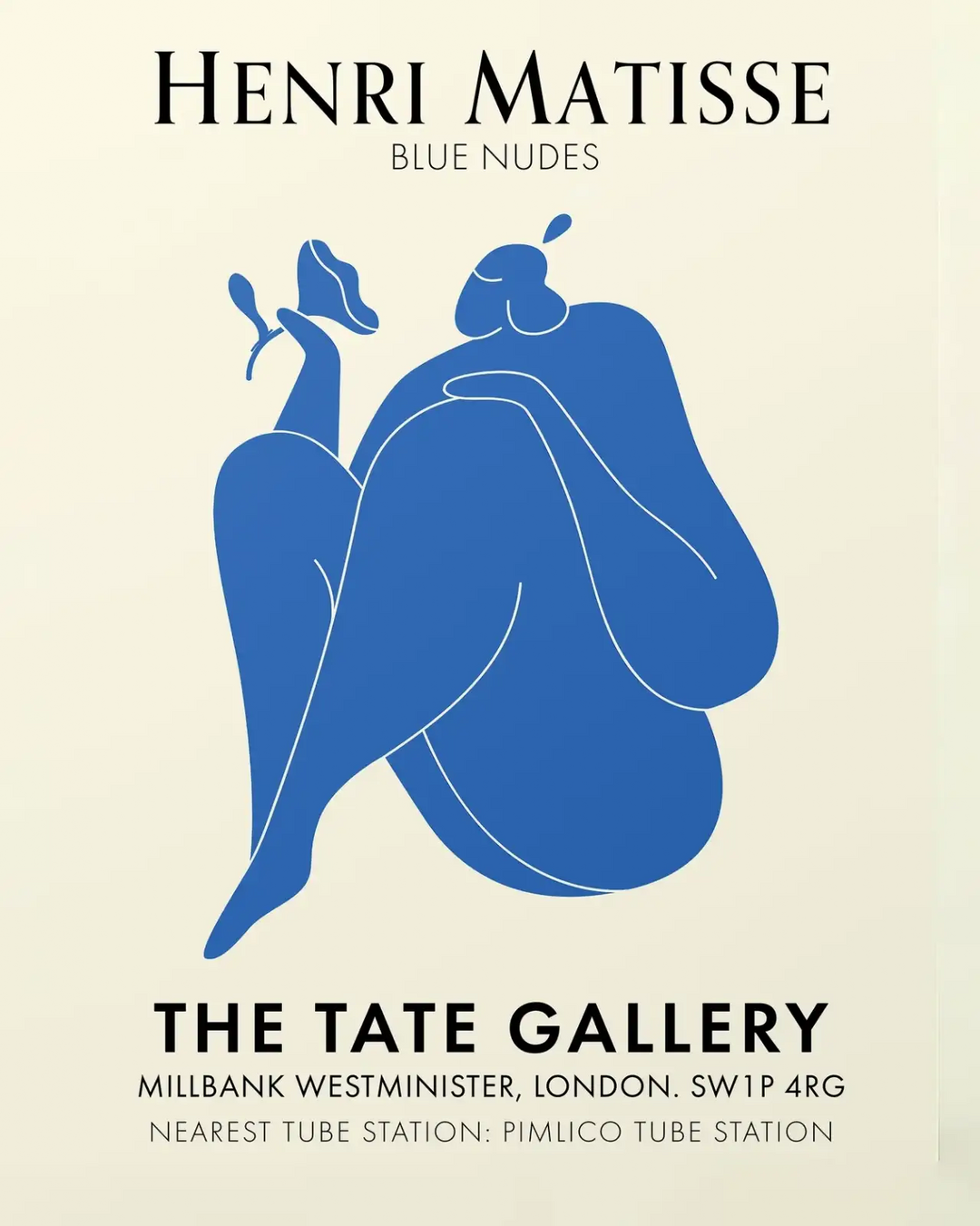 Blue Nudes - Henri Matisse artwork print