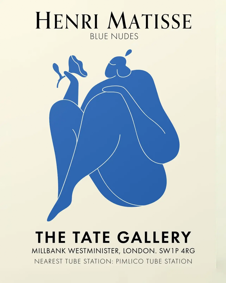Blue Nudes - Henri Matisse artwork print
