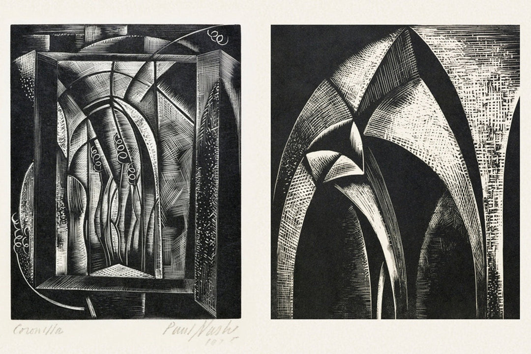 Design of arches, Coronilla by Paul Nash customizable wall art print from 905Print