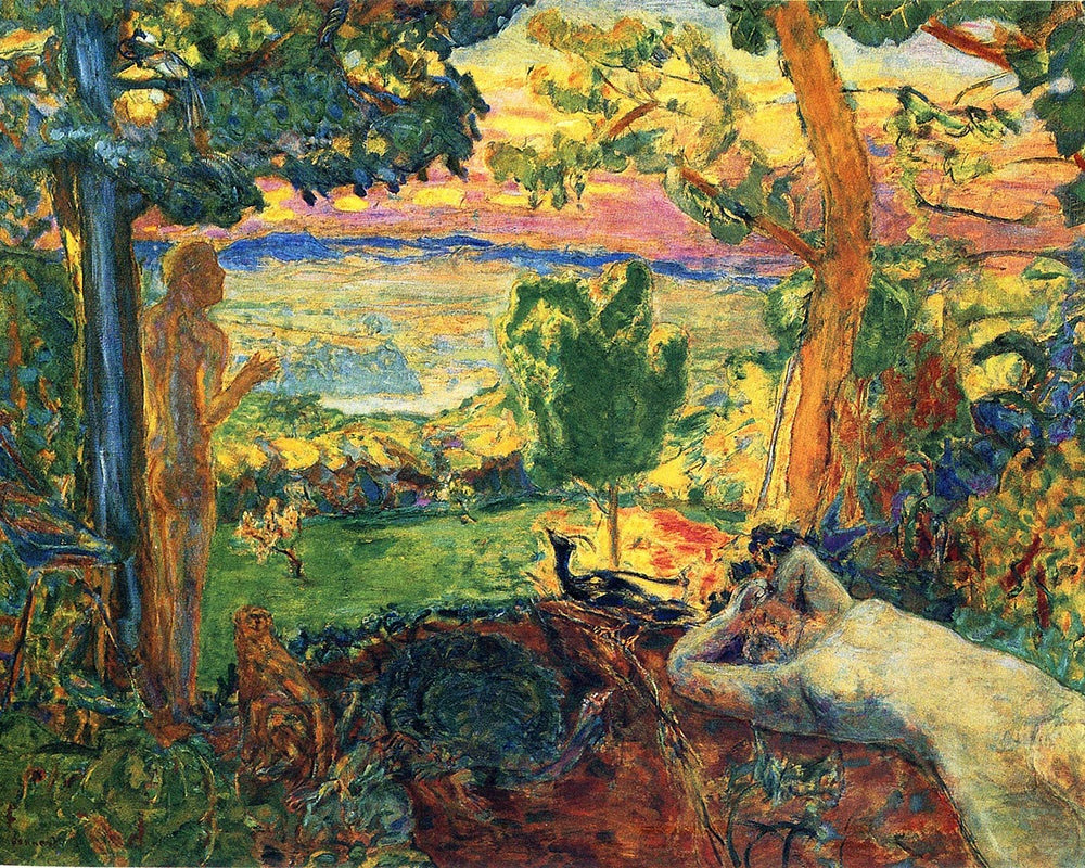 Earthly Paradise by Pierre Bonnard customizable wall art print from 905Print