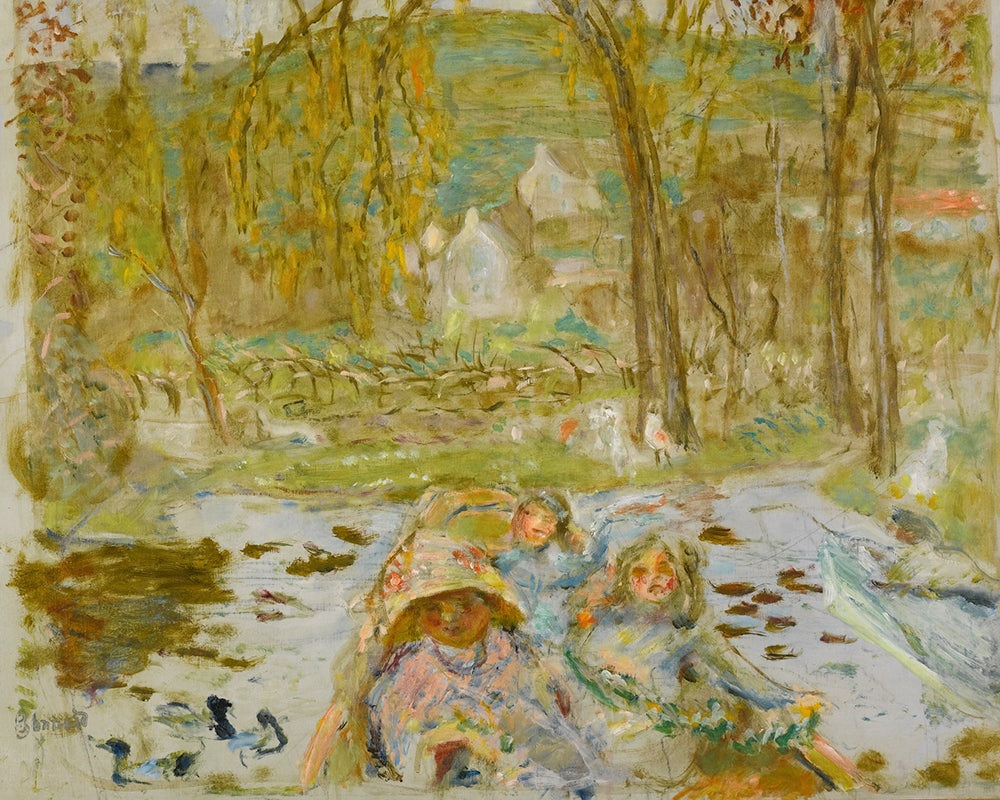 En Barque by Pierre Bonnard customizable wall art print from 905Print