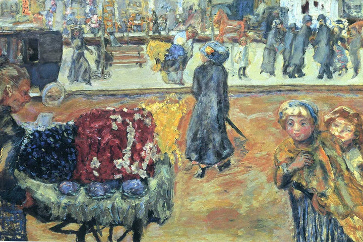 Evening In Paris by Pierre Bonnard customizable wall art print from 905Print