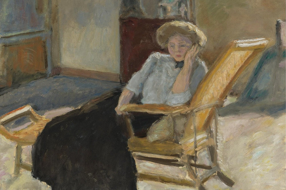 Femme Assise by Pierre Bonnard customizable wall art print from 905Print