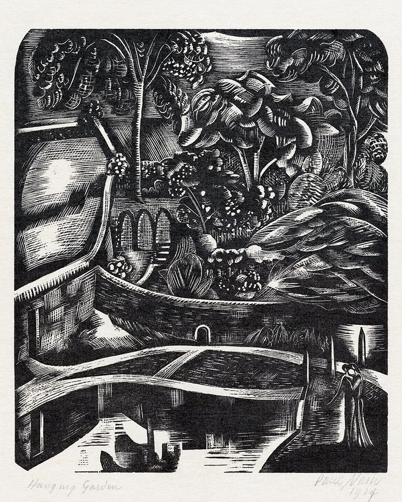 Hanging garden by Paul Nash customizable wall art print from 905Print