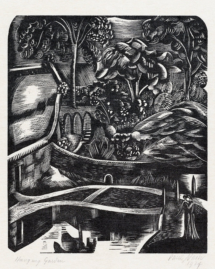 Hanging garden by Paul Nash customizable wall art print from 905Print