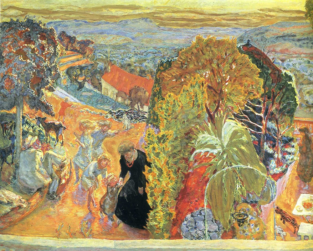 In Summer by Pierre Bonnard customizable wall art print from 905Print
