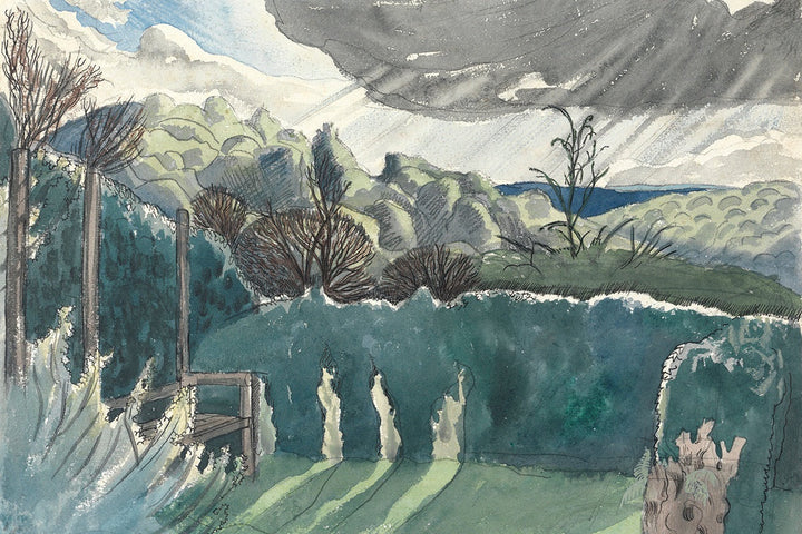 Landscape by Paul Nash customizable wall art print from 905Print
