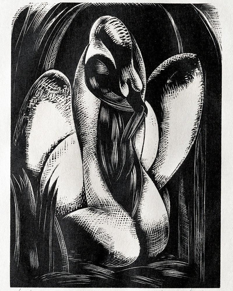 Leda by Paul Nash customizable wall art print from 905Print
