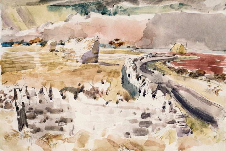 Oxfordshire Landscape by Paul Nash customizable wall art print from 905Print