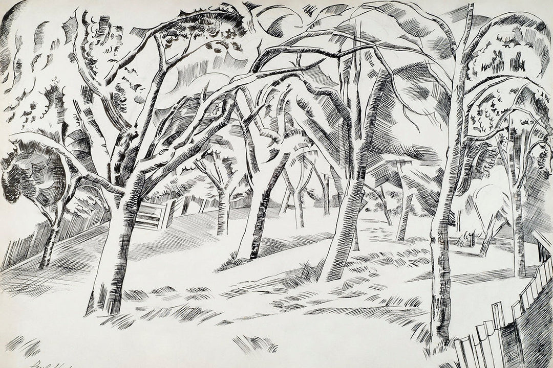 The Orchard by Paul Nash customizable wall art print from 905Print