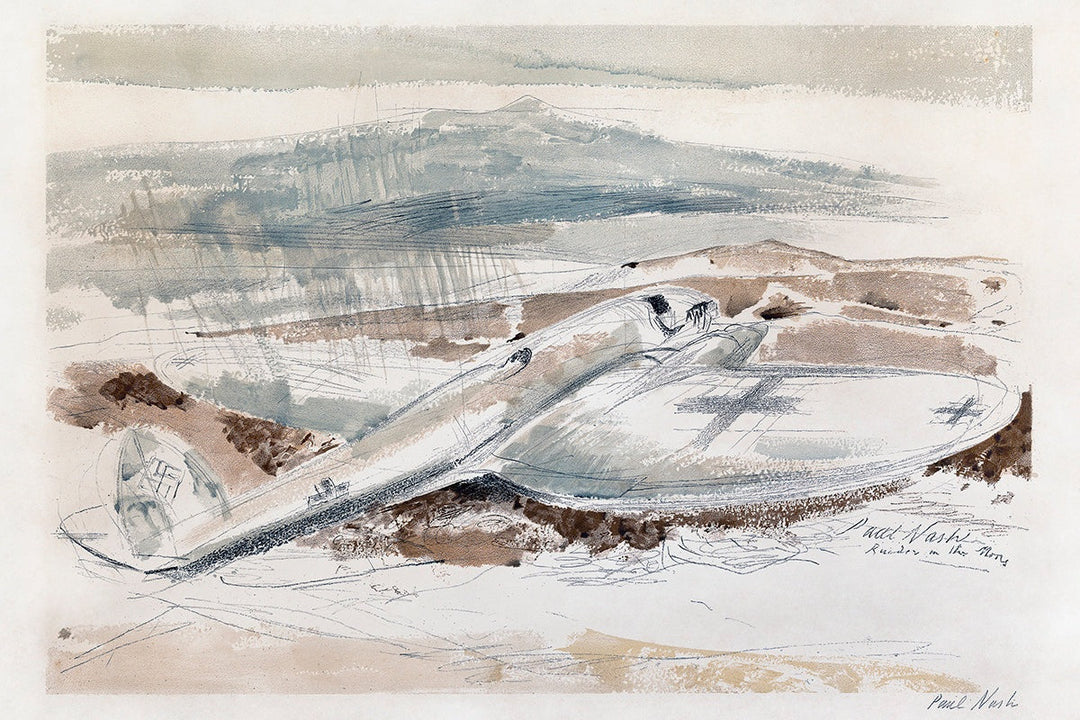 The Raider on the Moors by Paul Nash customizable wall art print from 905Print