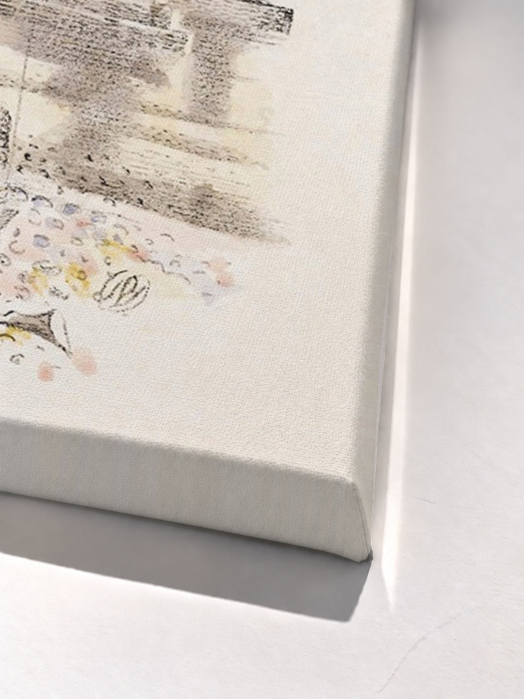 Design for Urne Buriall–Sorrow by Paul Nash stretched canvas corner detail