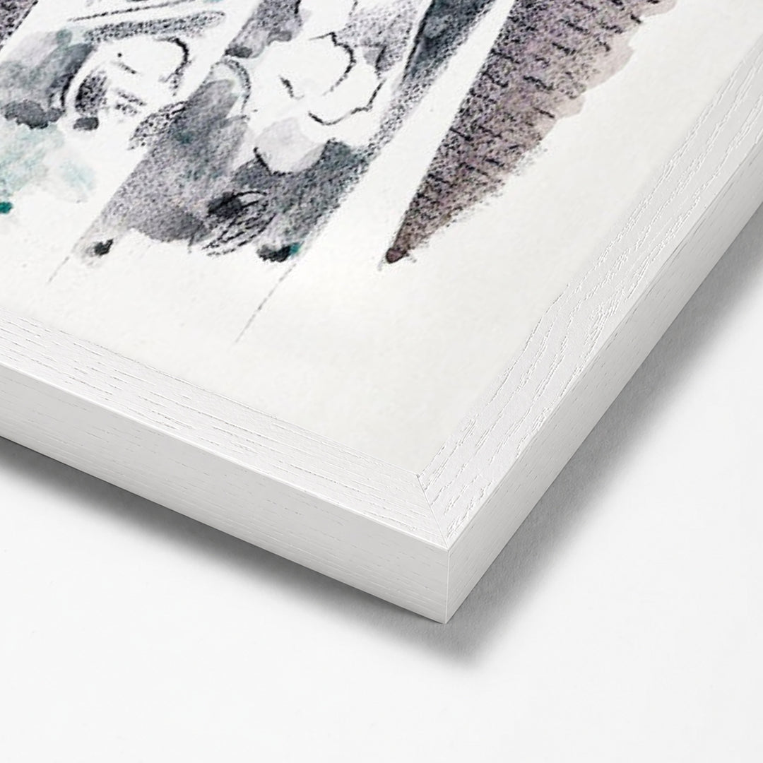 Design for Urne Buriall–Water Hath Proved the Smartest Grave by Paul Nash white stock paper frame corner detail