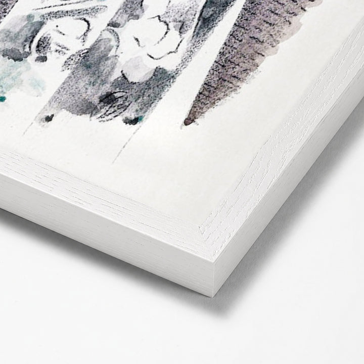 Design for Urne Buriall–Water Hath Proved the Smartest Grave by Paul Nash white stock paper frame corner detail