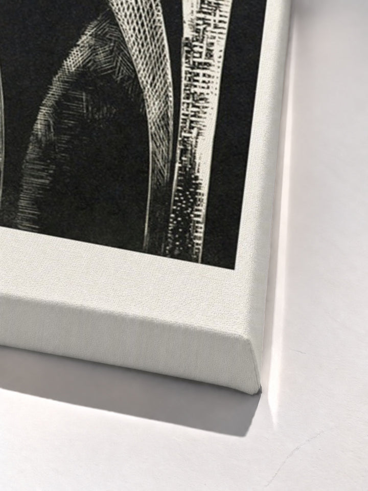Design of arches, Coronilla by Paul Nash stretched canvas corner detail
