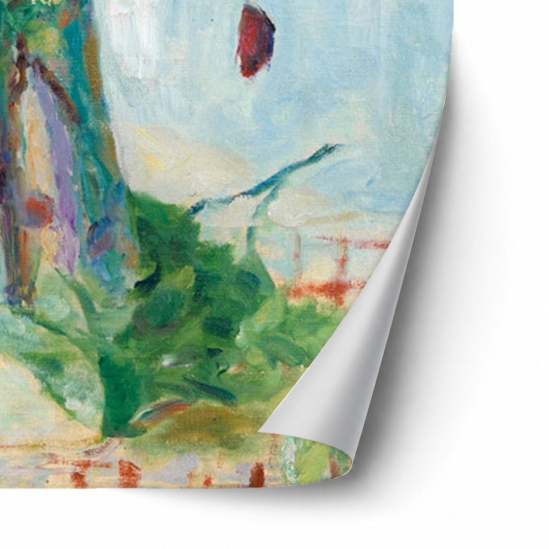 Fleurs Des Champs by Pierre Bonnard unframed paper print corner detail