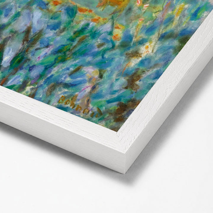 Jour Déclinant; Vernon, Le Soir by Pierre Bonnard white stock paper frame corner detail
