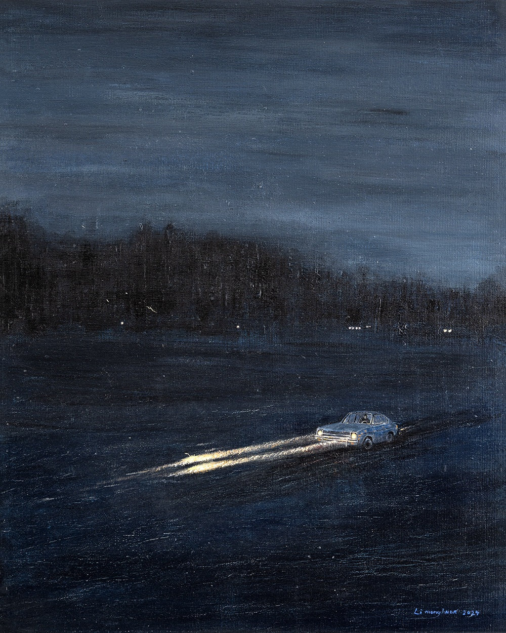 Night Passage by Manghuan Li, customizable artist wall art print from 905Print