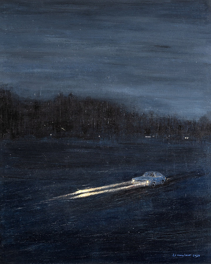 Night Passage by Manghuan Li, customizable artist wall art print from 905Print