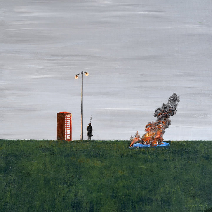 Signal in the Field by Manghuan Li, customizable artist wall art print from 905Print