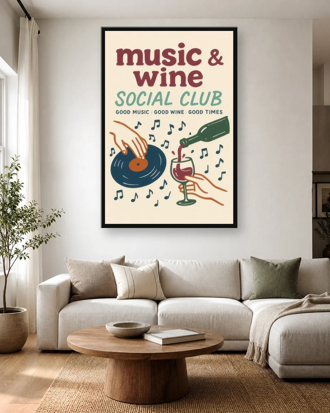 FOO TYP 011 living room wall mockup