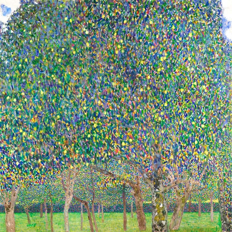 Pear Tree by Gustav Klimt, customizable wall art print from 905Print