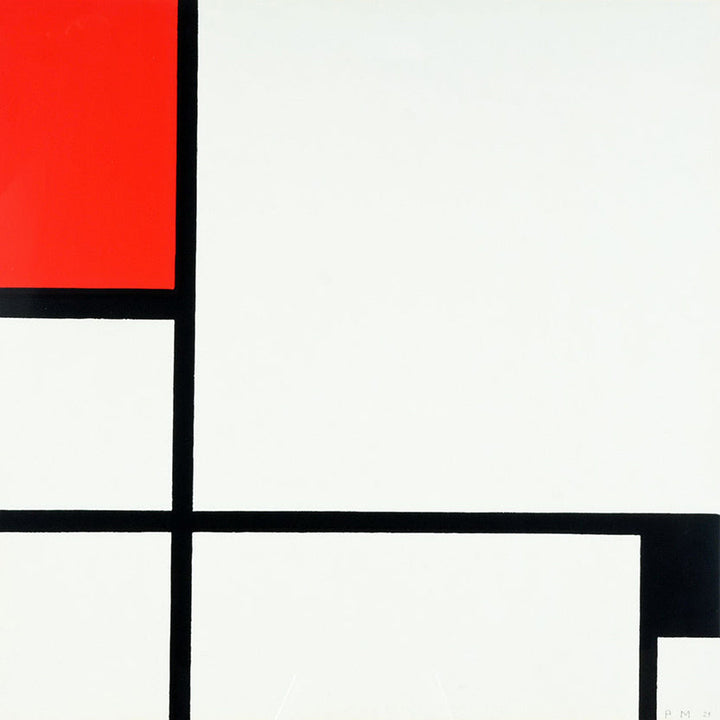 3 sheets Composition by Piet Mondrian wall art print from 905Print