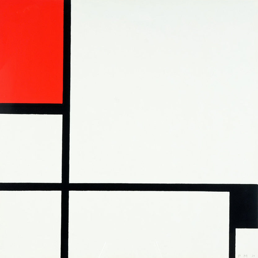 3 sheets Composition by Piet Mondrian wall art print from 905Print