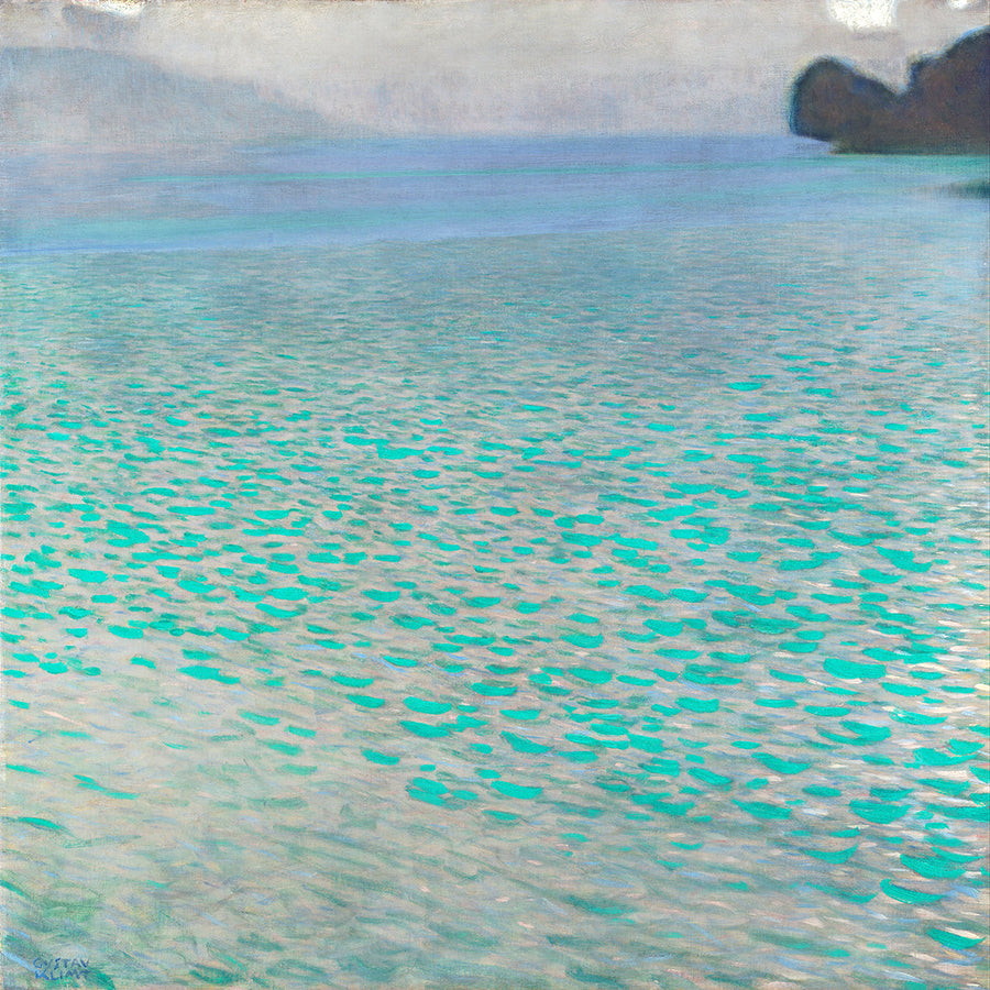 Attersee by Gustav Klimt wall art print from 905Print