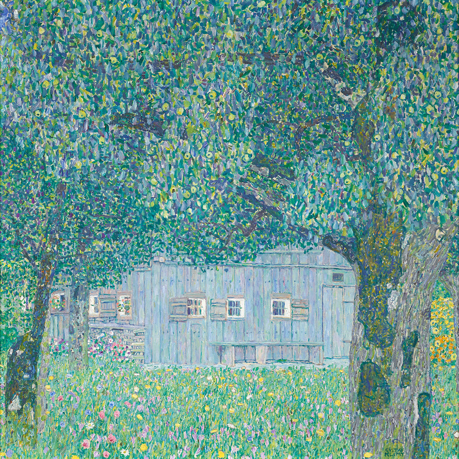 Bauernhaus in Buchberg by Gustav Klimt wall art print from 905Print