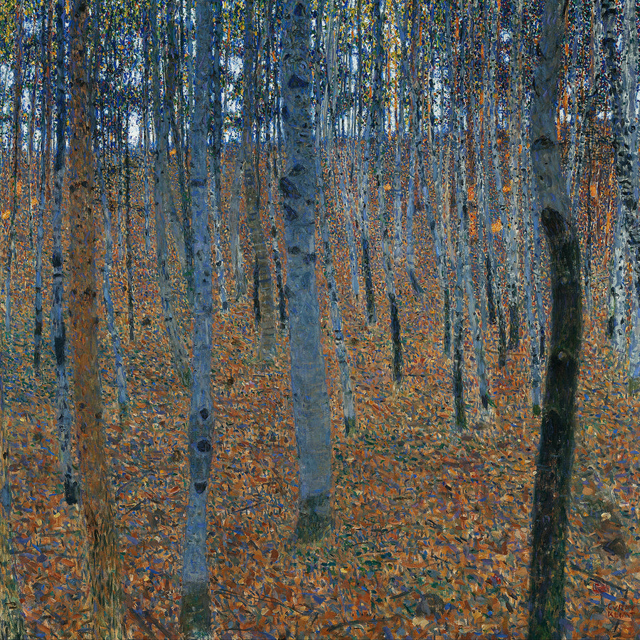 Beech Grove by Gustav Klimt wall art print from 905Print