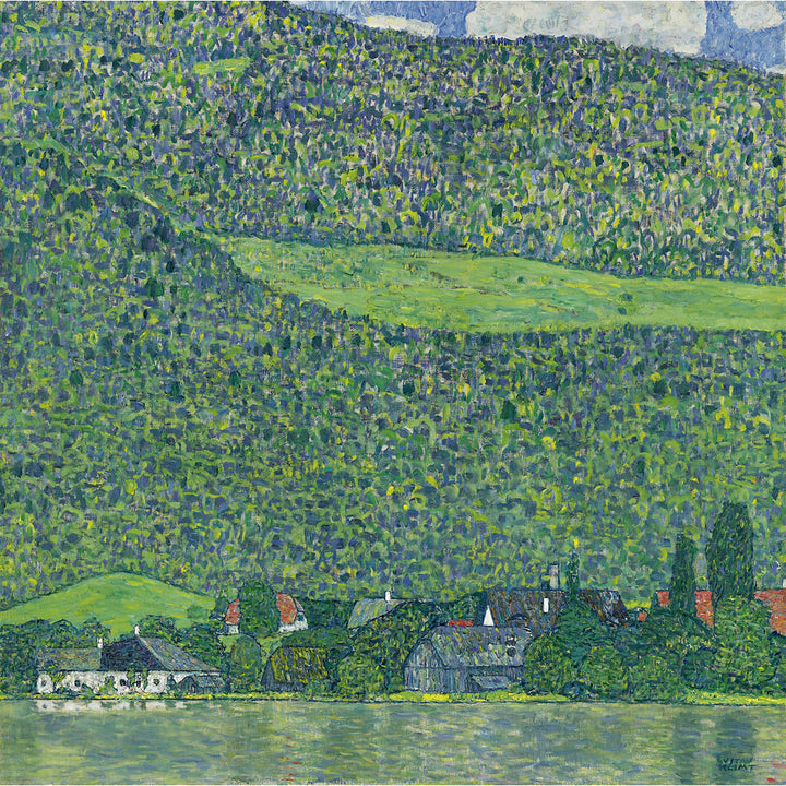 Litzlberg am Attersee by Gustav Klimt wall art print from 905Print