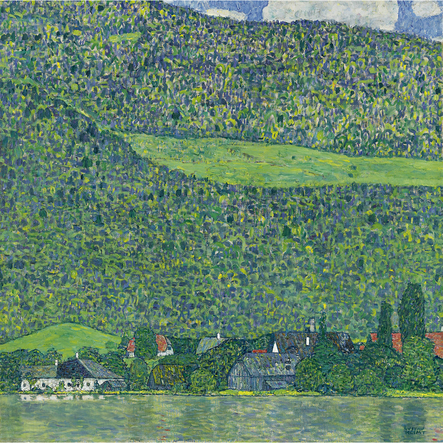 Litzlberg am Attersee by Gustav Klimt wall art print from 905Print