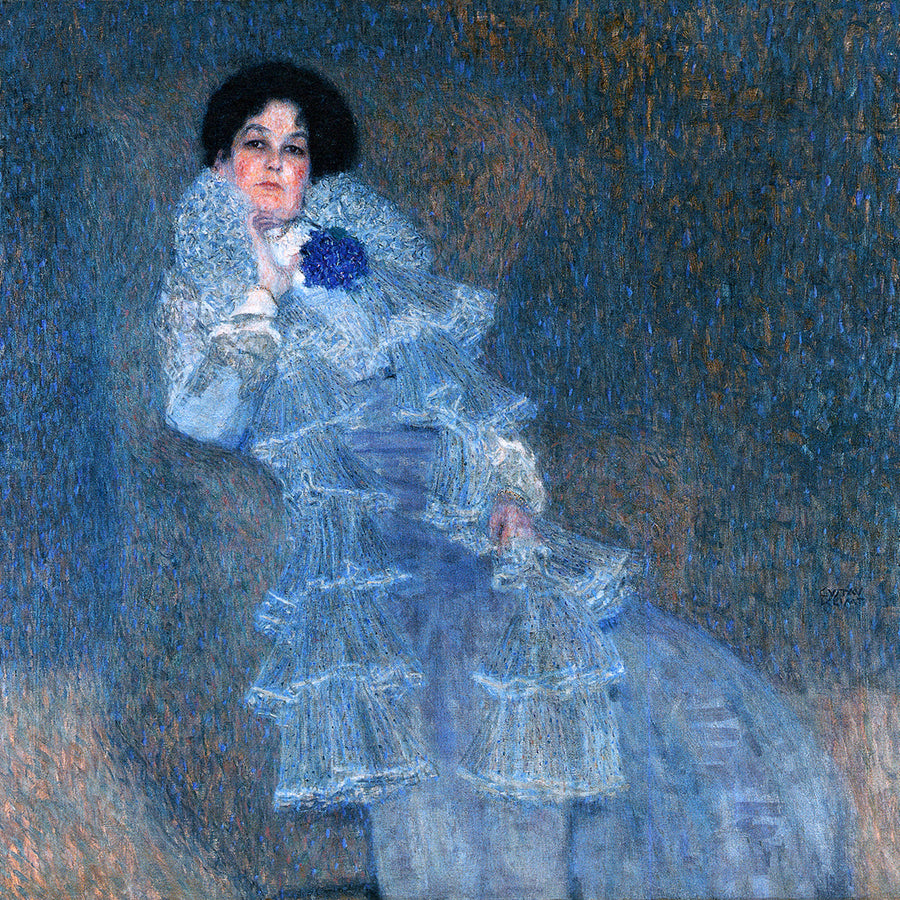 Marie Henneberg by Gustav Klimt wall art print from 905Print