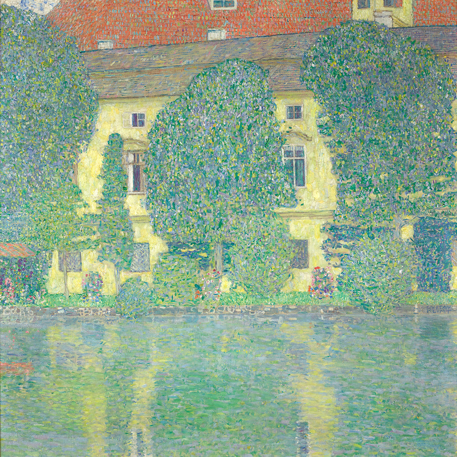 Schloss Kammer am Attersee III by Gustav Klimt wall art print from 905Print