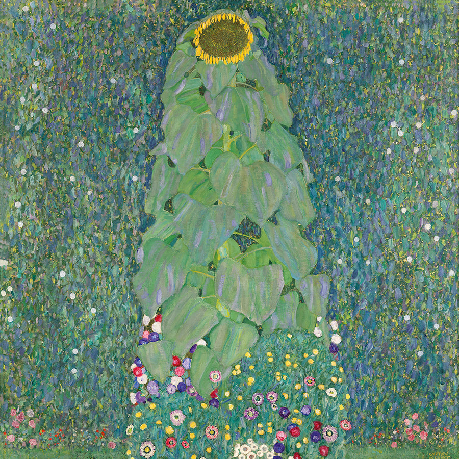 Sonnenblume by Gustav Klimt wall art print from 905Print