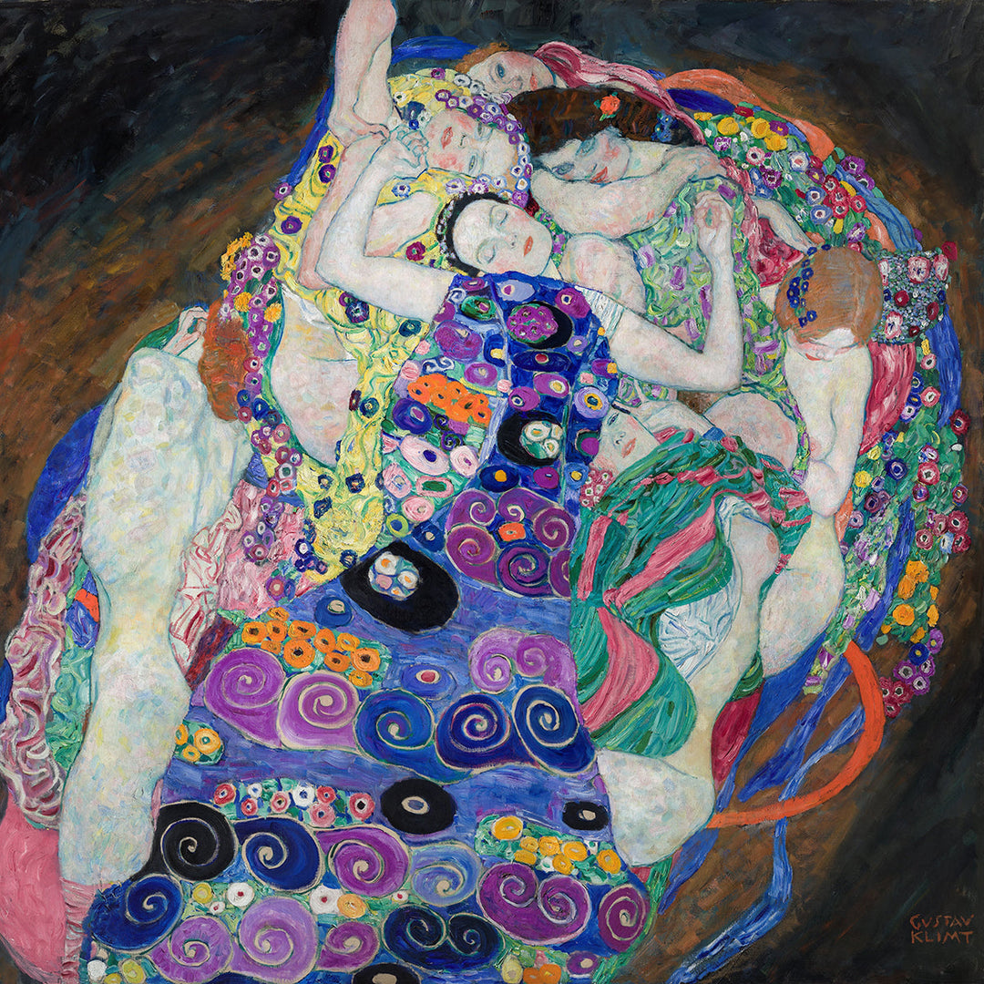 The Virgin by Gustav Klimt wall art print from 905Print