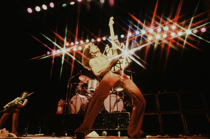 Eddie Van Halen Heaven Tributes wall art print from 905Print