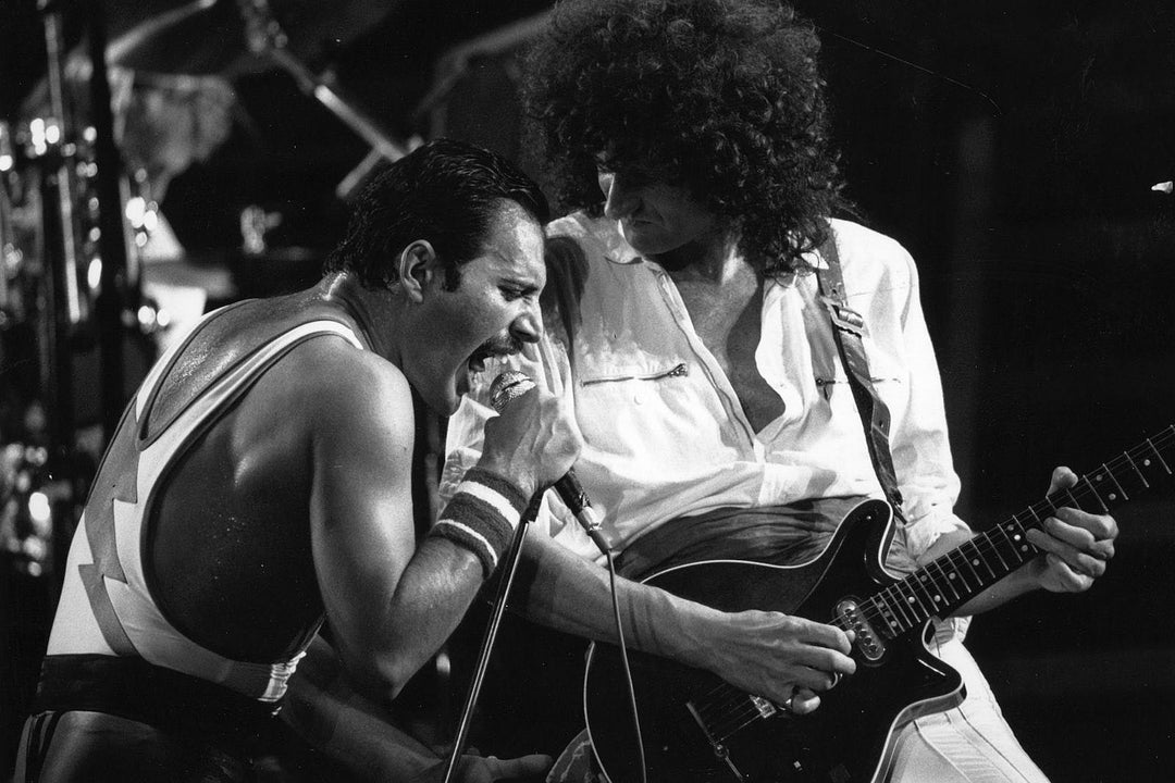 Freddie Mercury and Queen wall art print from 905Print
