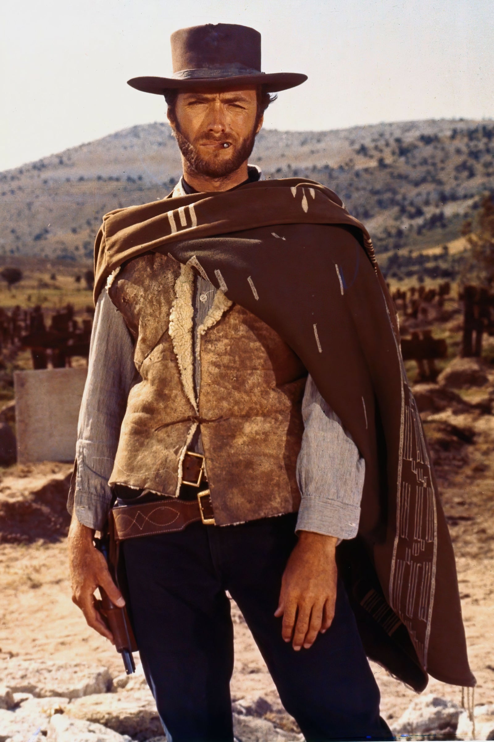 The Good The Bad And The Ugly Clint Eastwood wall art print from 905Print
