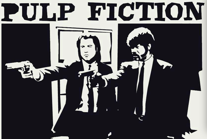 Pulp Fiction Movie Poster wall art print from 905Print