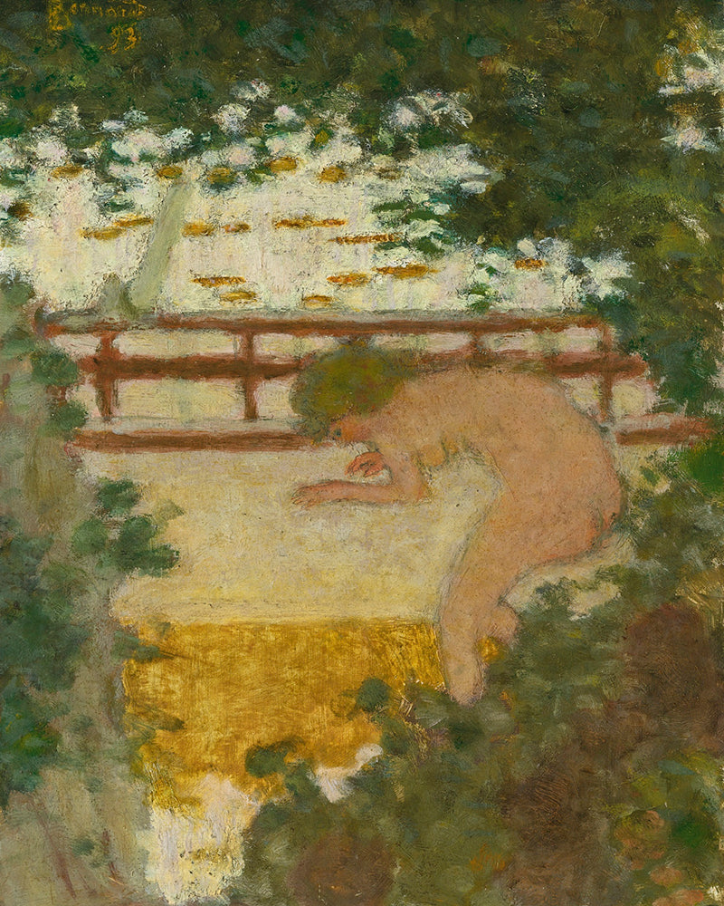 La Baignade by Pierre Bonnard customizable wall art print from 905Print