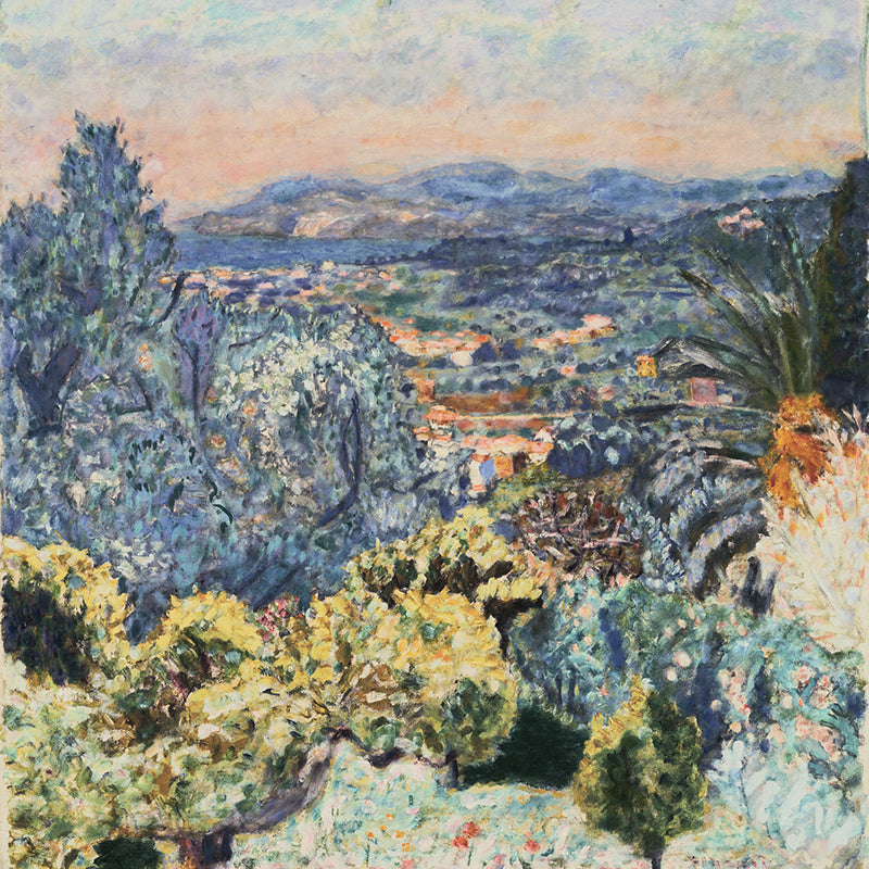 The Riviera by Pierre Bonnard customizable wall art print from 905Print