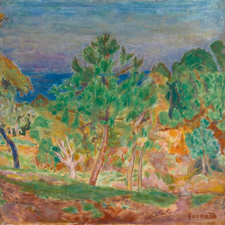 Bords De Seine Or Paysage Ensoleillé by Pierre Bonnard customizable wall art print from 905Print