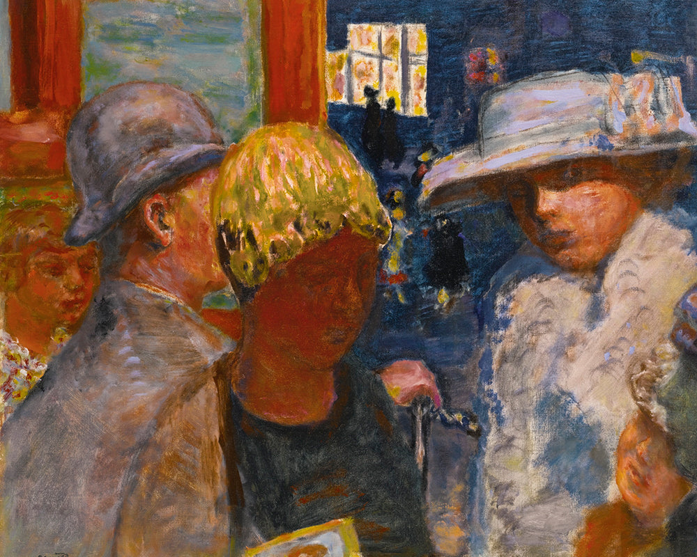 Cinq Personnages by Pierre Bonnard customizable wall art print from 905Print