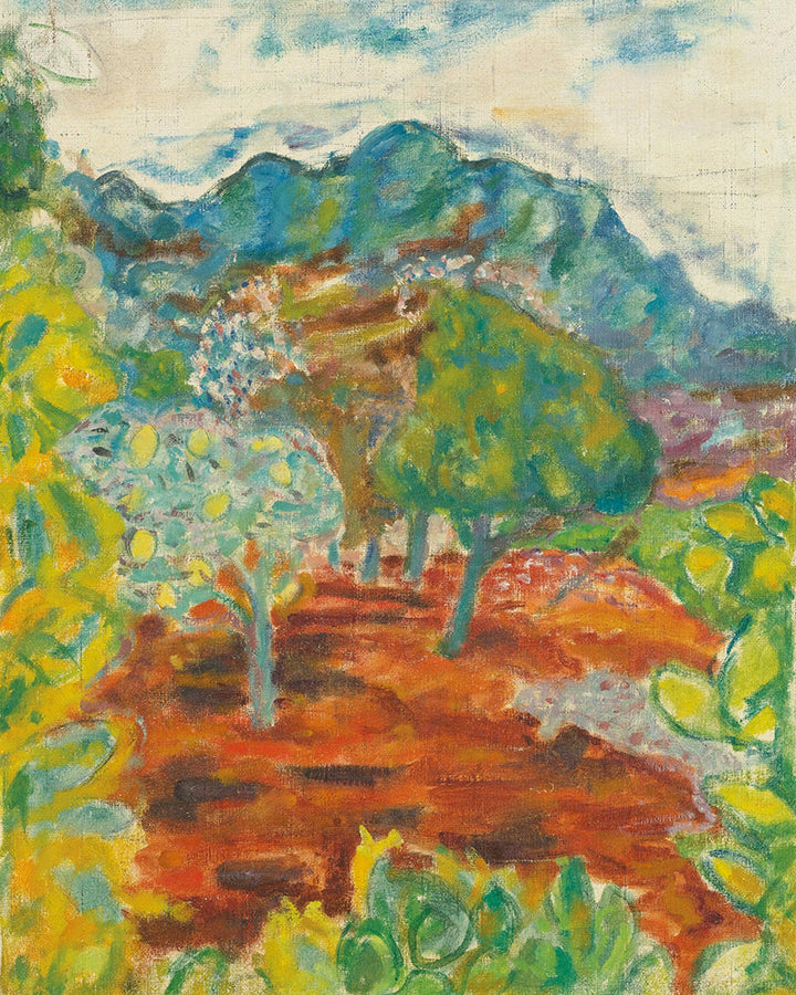 Citronniers Au Cannet by Pierre Bonnard customizable wall art print from 905Print