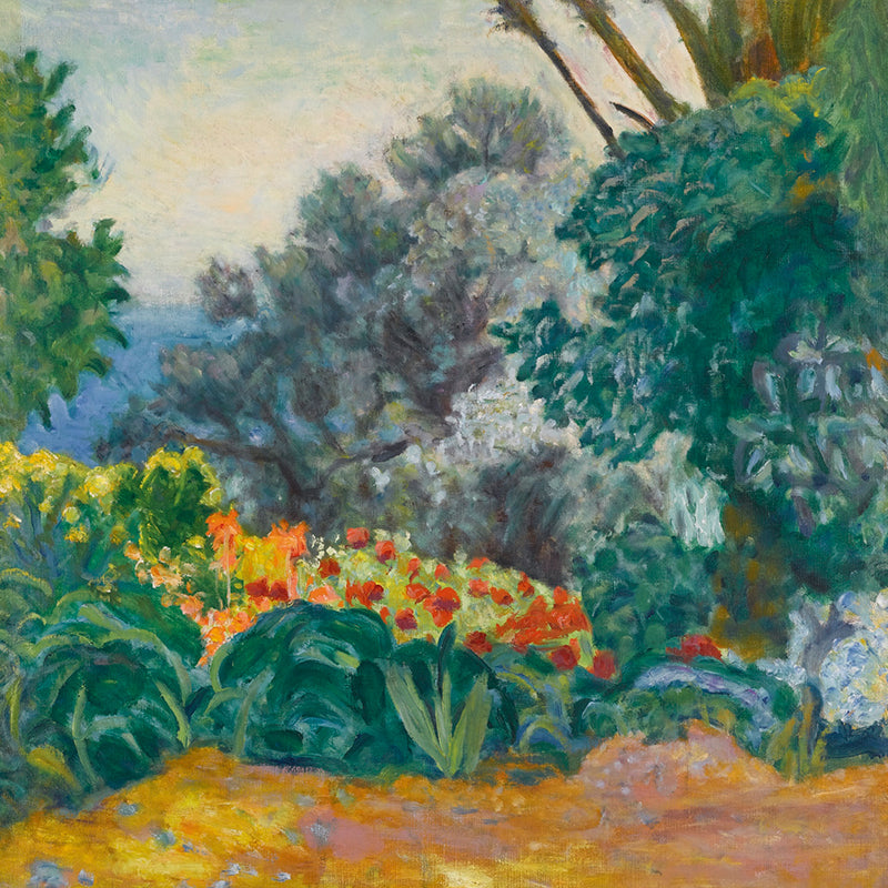 Coin De Jardin Fleuri by Pierre Bonnard customizable wall art print from 905Print