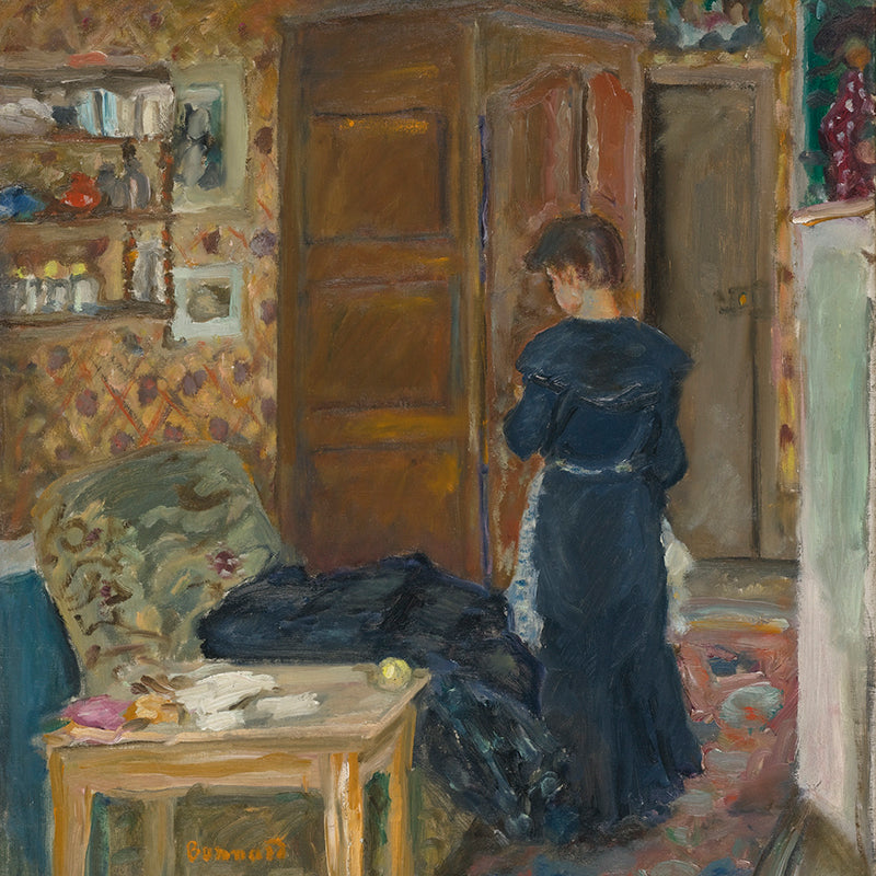 Femme Dans Un Intérieur by Pierre Bonnard customizable wall art print from 905Print